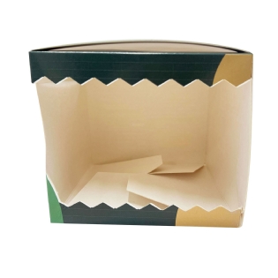 Embalagem c/ Visor vazado (13 x 13 x 11 cm) Personalizada