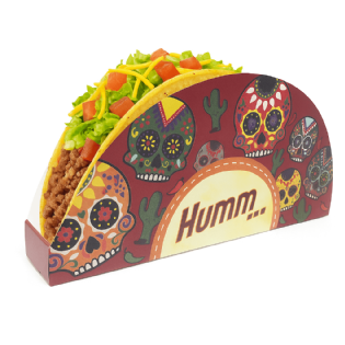 Embalagemp/ Taco (12 x 4 x 7 cm) Personalizada