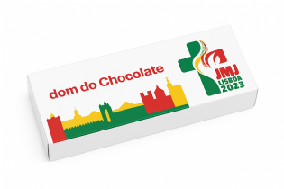 Embalagem para Barra de Chocolate (9 x 3 x 1 cm) Personalizada