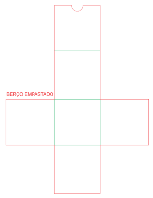 Berço Empastado Branco para Cosméticos - Milheiro