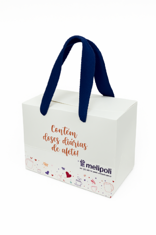 Caixa Sacola (15 x 8 x 11 cm) Personalizada