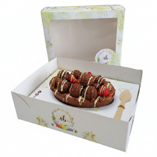 Embalagem Gaveta para Ovo de Páscoa 500gr (22,4 x 16,9 x 7,4cm) Personalizada