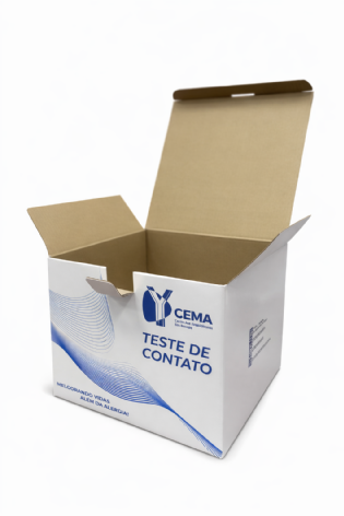 Embalagem Empastada Para Presentes e Kits (24 x 24 x 18,5 cm) Personalizada