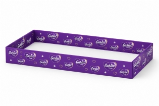 Embalagem Bandeja Papel 300g (38 x 16 x 3 cm) Personalizada