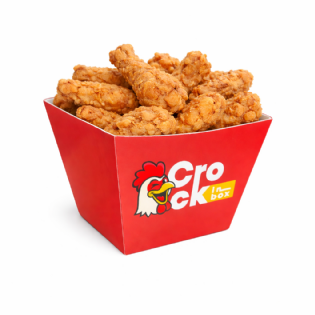 Balde para Frango Frito G (13 x 13 x 13 cm) Personalizado