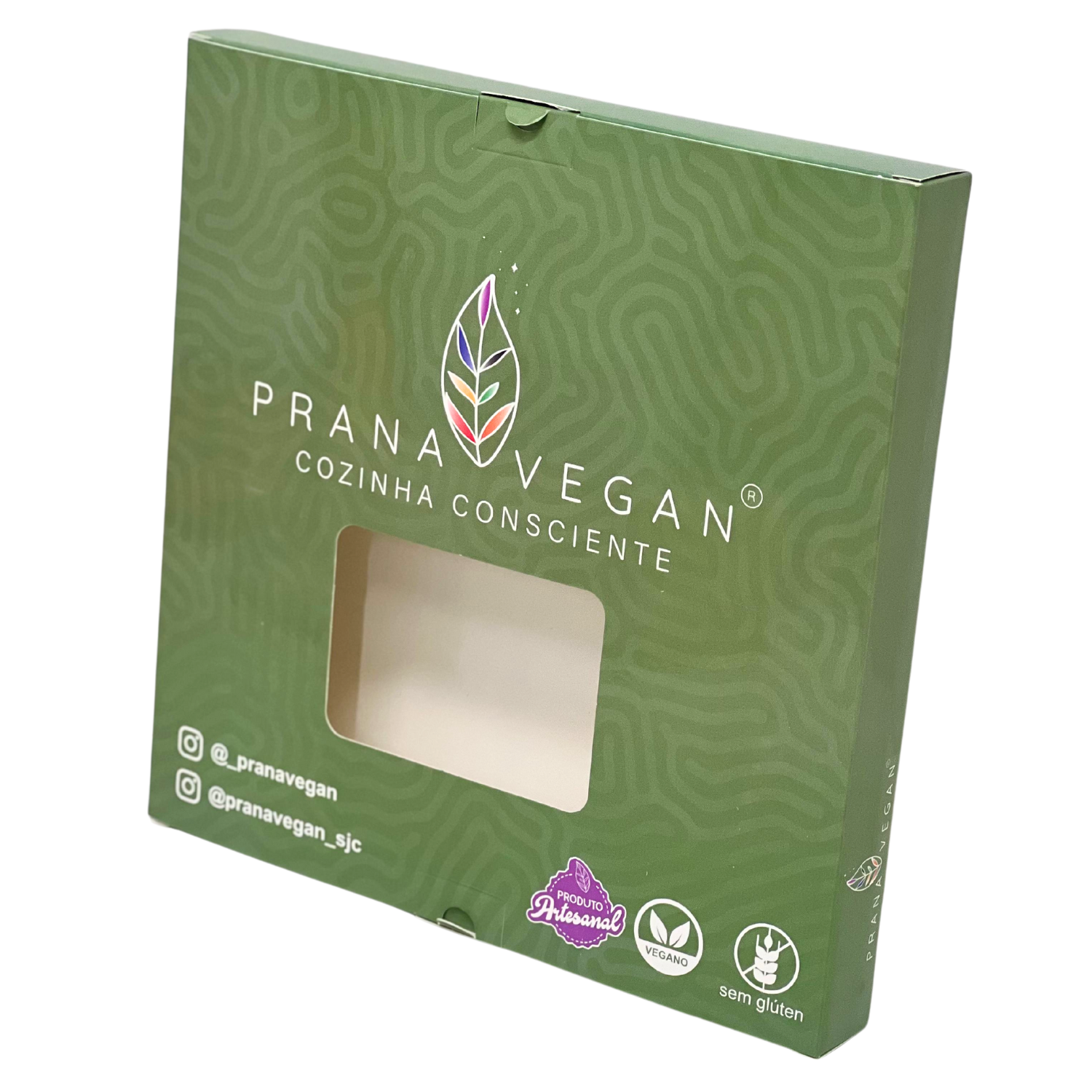 Embalagem Para Refrigeração de Pizza (26 x 26 x 3 cm) Personalizada