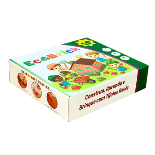 Embalagem para Envios Empastada (29 x 25 x 7 cm) Personalizada