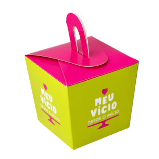Embalagem Forneável Dolce Box (5,5 x 5,5 x 6 cm) Personalizada