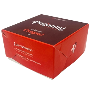 Embalagem Forneável Multiuso (8 x 8 x 4 cm) Personalizada