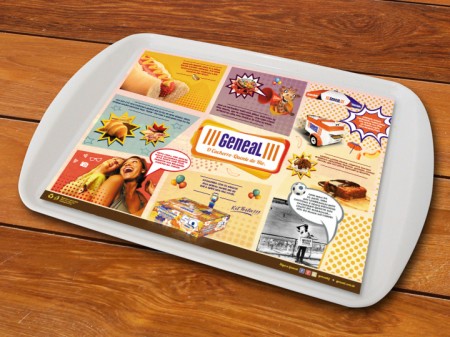 Jogo Americano de Papel (25 x 35 cm) Personalizado